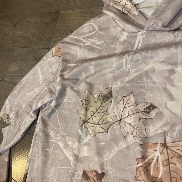 Women's Camo Hoodie oversized - Picture 2 of 3